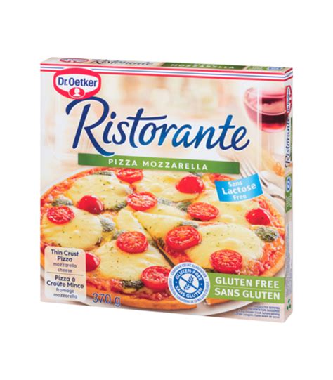 Dr Oetker Ristorante Pizza Mozzarella Gluten Free 370g Global Brand