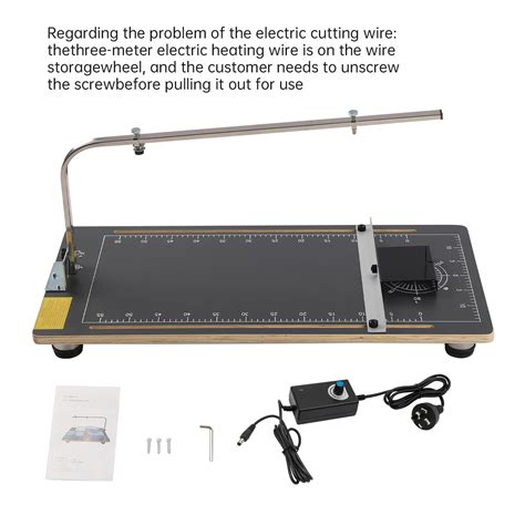 Electric Hot Wire Foam Cutter Table Wax Styrofoam Cutting Machine Hand Tool AU EBay