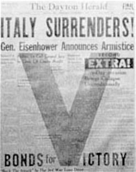 Italy Surrenders > National Museum of the United States Air Force ...
