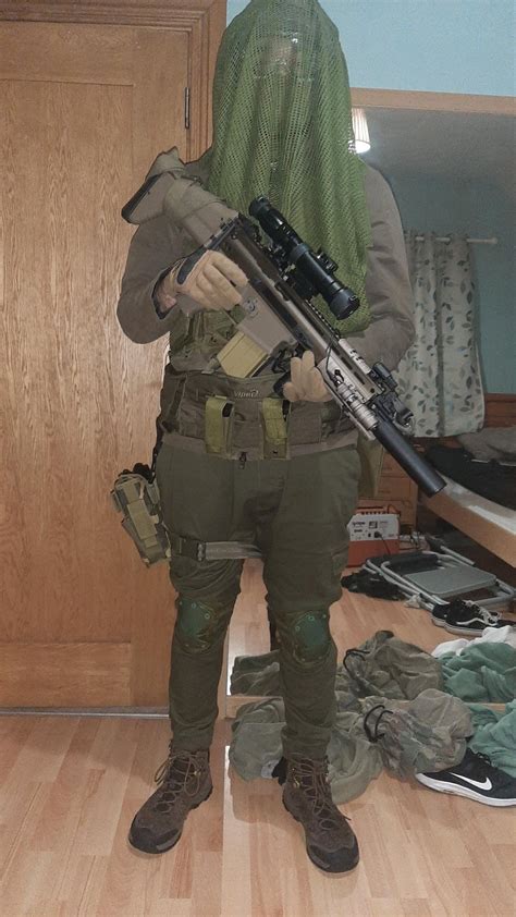 Danish Frogman kit i've been putting together, Disregard the messy room... : r/airsoft