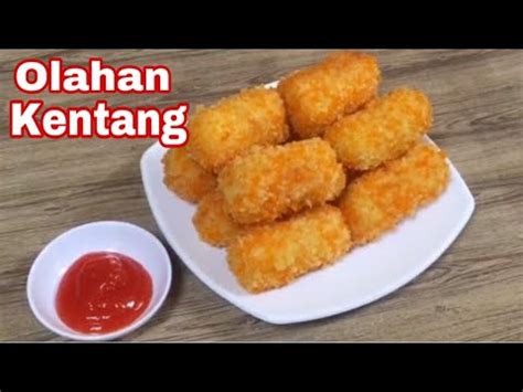 Resep Mudah Bikin Kroket Kentang Keju Youtube