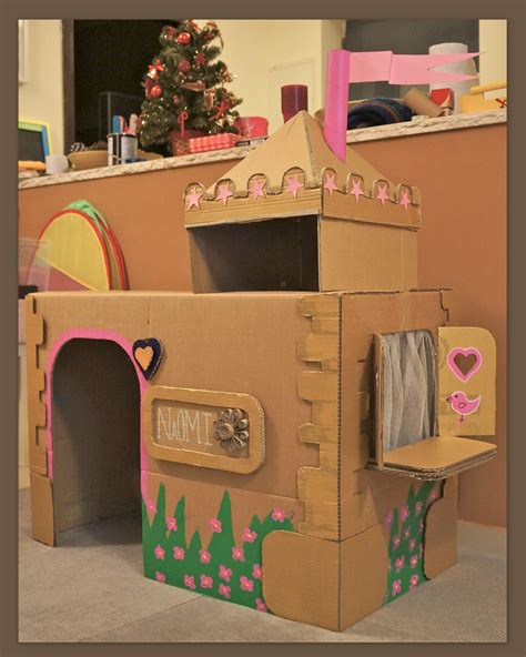 Pin By Lena Bogdanova On Diy Craft Done Cardboard Box Houses