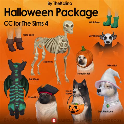 Halloween Package The Sims 4 Pets Curseforge