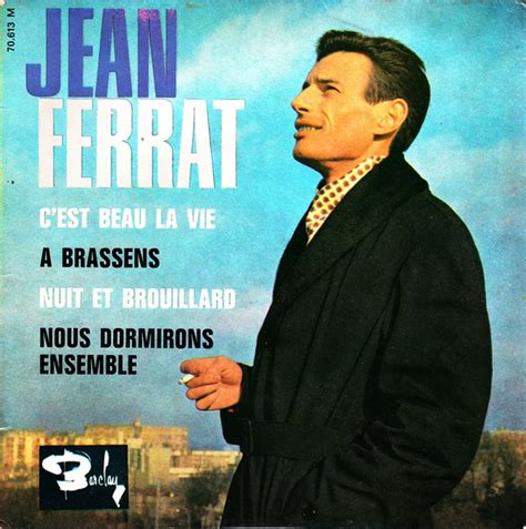 Jean Ferrat C Est Beau La Vie Vinyl Discogs