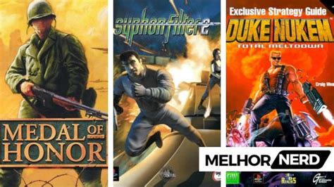 MELHORES JOGOS DE TIRO PARA PS1 Descubra a emoção do jogo online