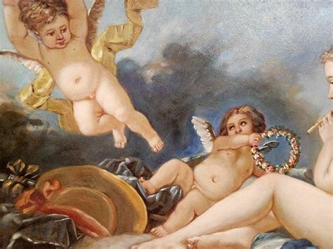 Scuola europea XX da François Boucher Musa con putti Catawiki