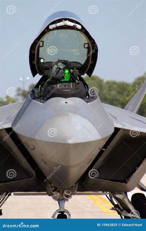 F-22 Raptor Cockpit stock image. Image of aircraft, plane - 15963829