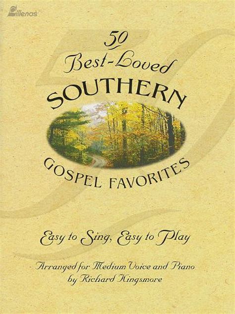 Pre Owned 50 Best Loved Southern Gospel Favorites Easy To Sing Easy