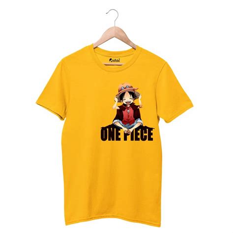 One Piece Luffy Anime T Shirt At Rs 39900 Printed T Shirts Id 2853794605648