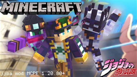 Minecraft Bedrock Jojo Bizarre Adventure Mod For A High