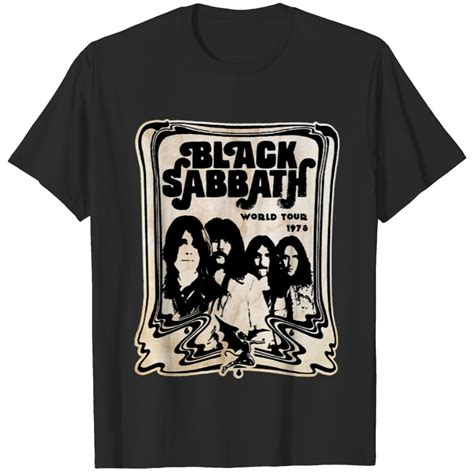 Black Sabbath World Tour 1978 Ozzy Osbourne Official Tee T Shirt Mens