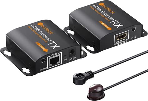 Neoteck Hdmi Extender Ft M Hdmi Repeater With Ir Remote P Hdmi