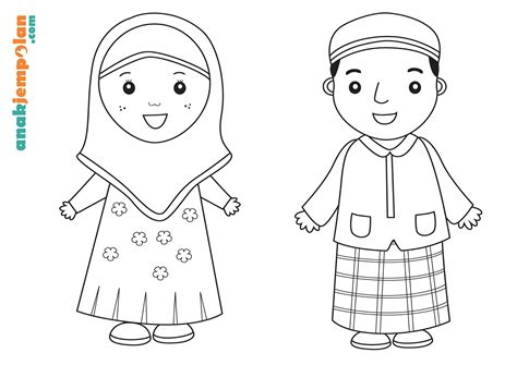 kumpulan contoh sketsa gambar anak sekolah sd informasi