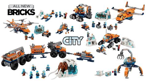 LEGO City Arctic Mobile Exploration Base 60195 Building Kit, Snowmobile ...