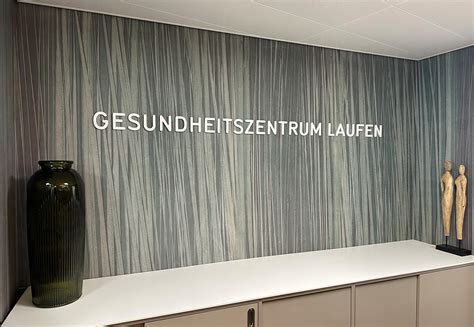 Signaletikkonzept F R Das Ksbl Gesundheitszentrum In Laufen Neuzeichen Ag