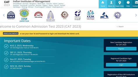 CAT 2023 Admit Cards Released On Iimcat Ac In Direct Link Here