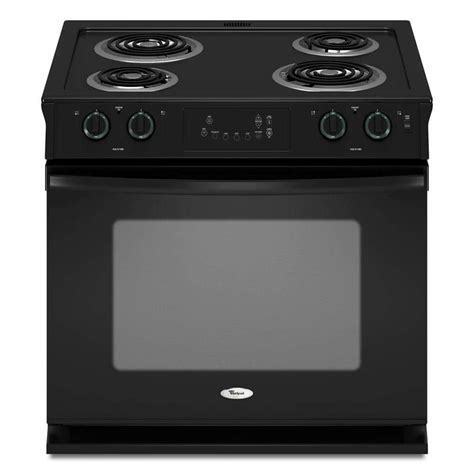 Whirlpool 45 Cu Ft Drop In Electric Range With Self Cleaning Oven In