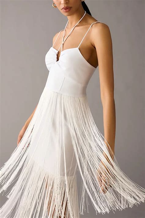 Delfi Collective Fringe Dress Anthropologie
