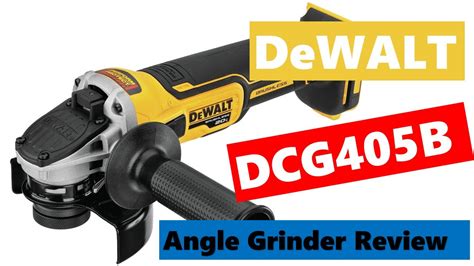 Dewalt Dcg B V Max Xr Angle Grinder Review Youtube