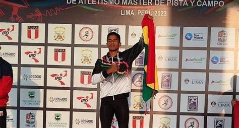 Bolivia Gan Medallas De Oro En El Sudamericano De Atletismo M Ster