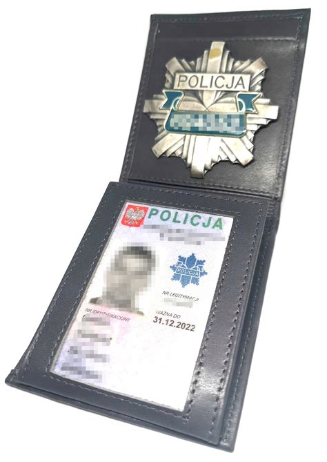 ETUI PORTFEL NA LEGITYMACJE SŁUŻBOWĄ POLICJA SKÓRA 9157031186 Allegro pl