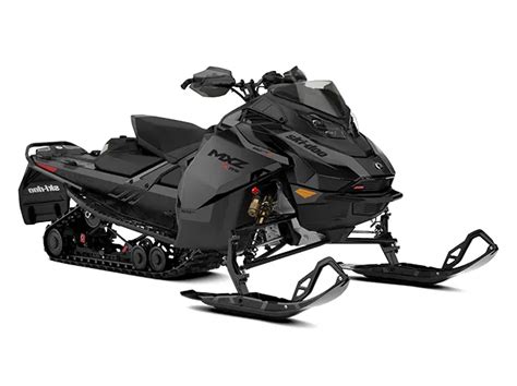 2025 Ski Doo MXZ X RS With Competition Package 850 E TEC Turbo R Black