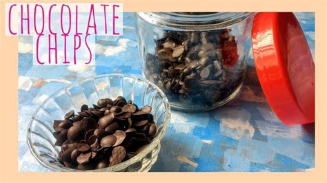 How To Make Choco Chips At Home Homemade Choco Chips Recipe In Hindi