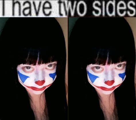 i have two sides Clown Meme, Face Painting, Memes, Random, Quick, Ideas ...