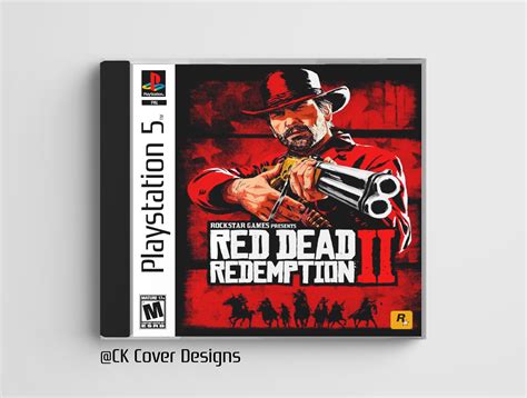 Red Dead Redemption 2 Ps5 Custom Ps1 Inspired Jewel Case Etsy