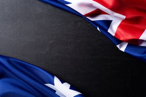 Premium Photo | Australia day concept. australian flag