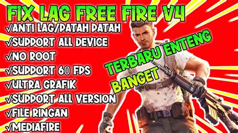 CONFIG FF NO LAG TERBARU CARA MENGATASI LAG DI FREE FIRE RAM 1GB