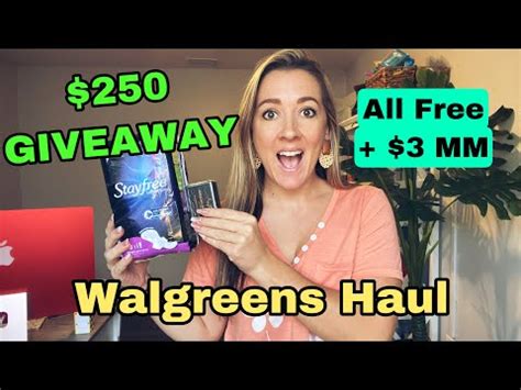 Walgreens Haul All Free Cash Money Maker