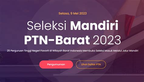 Pendaftaran Resmi Dibuka Hari Ini Cek Info Lengkap SMMPTN Barat 2023