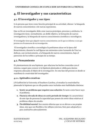 Capitulo Investigador Y Sus Caracteristicas Pdf