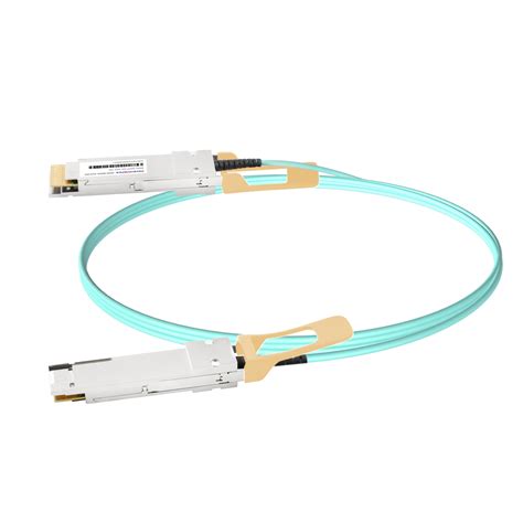 G Qsfp Dd Active Optical Cable Meters Ascentoptics