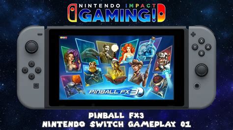 Pinball Fx3 Nintendo Switch Gameplay Youtube