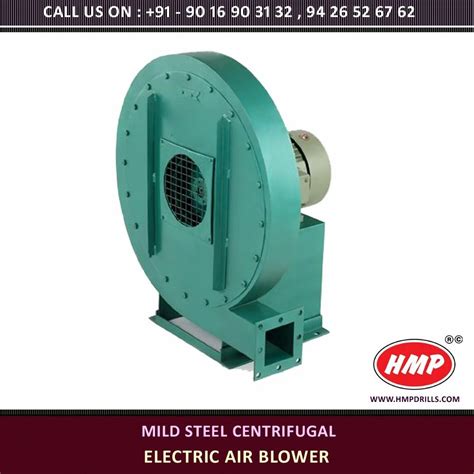 Mild Steel Centrifugal Air Blower Fabricated Electric Blower For