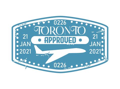 stamp toronto approved 2466198 Vector Art at Vecteezy