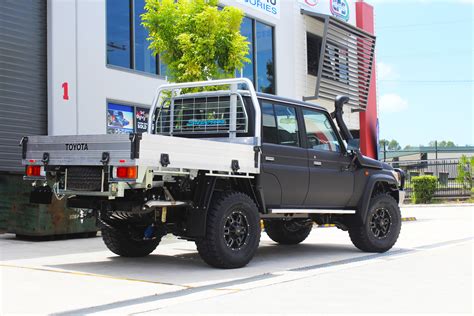 Toyota 79 Series Landcruiser Dual Cab Matte Black 80149 Superior