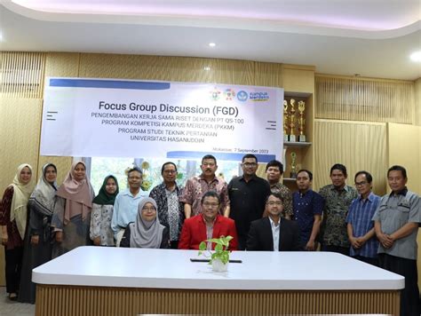 FGD Pengembangan Kerja Sama Riset Dengan PT QS 100 UPM Dan Kasetsart