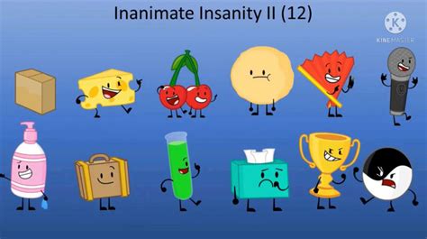 inanimate insanity ii characters  thomasthepro  deviantart
