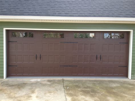 Dark Brown Garage Doors