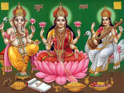 Laxmi Ganesh Saraswati Wallpapers - Top Free Laxmi Ganesh Saraswati Backgrounds - WallpaperAccess