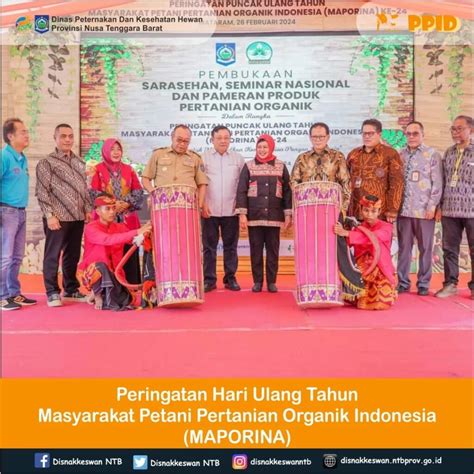 Peringatan Hari Ulang Tahun Masyarakat Petani Pertanian Organik