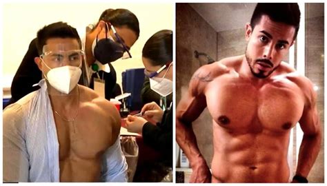 Veja o médico gay malhado que viralizou ao tomar vacina contra a Covid Metrópoles