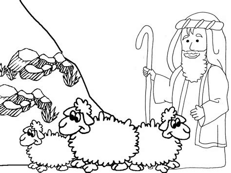 Manna And Quail Coloring Page