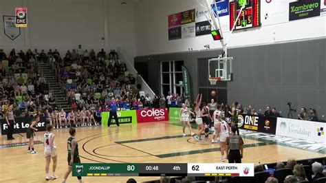 Teige Morrell Posts Points Rebounds Vs East Perth Youtube