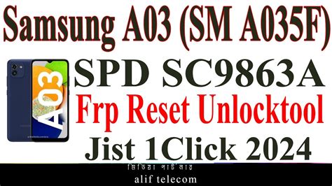 Samsung A03 Frp Unlocktool 2024 Youtube