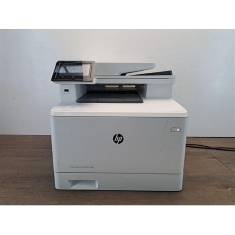 An Hp Mfp M477fdn Color Laser Jet Pro Printer