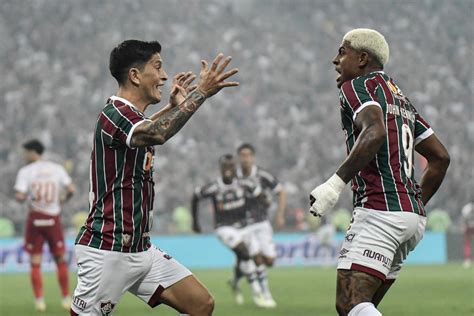 Con Un Doblete De Germ N Cano Fluminense Igual Con Internacional